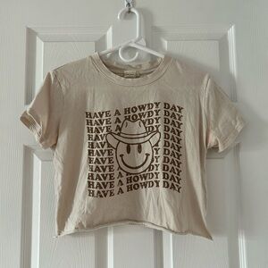 Altard State Graphic Crop Shirt